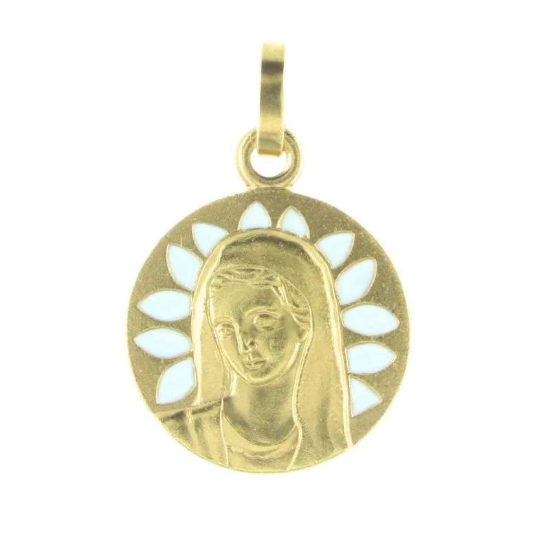 Medaglia dorata della Madonna