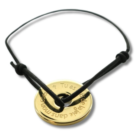 Bracciale anello d'ottone...
