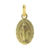 Médaille Miraculeuse festonnée en Plaqué Or 13mm
