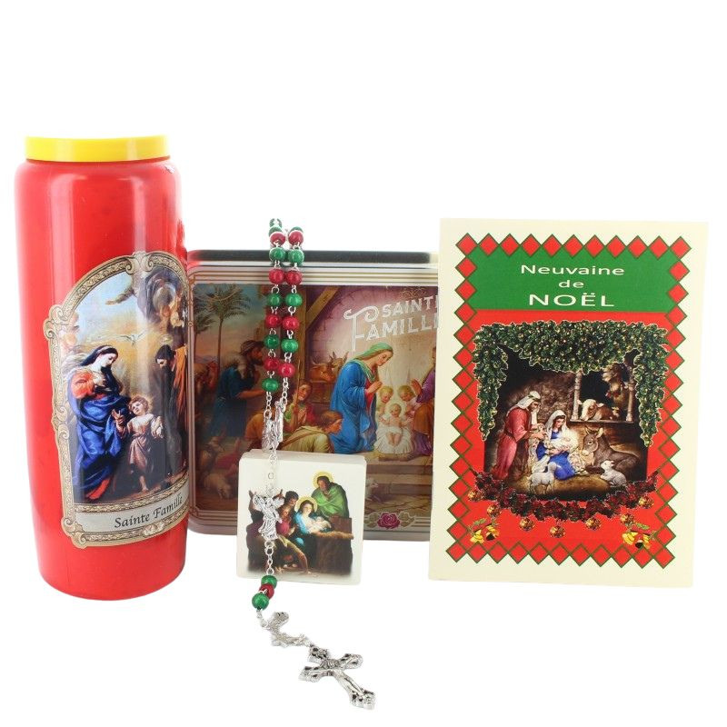 Set regalo di Natale della Sacra Famiglia