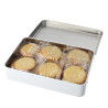 Scatola regalo gourmet Madonna di Lourdes contenente 180 g di galettes