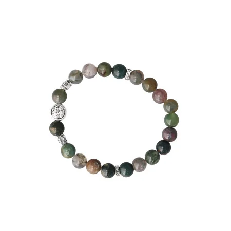 St. Joseph stone bracelet with display box