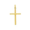 9-carat gold striped cross