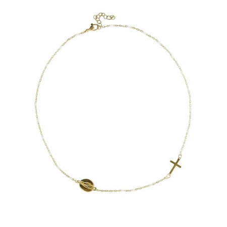 Collana con medaglia della...