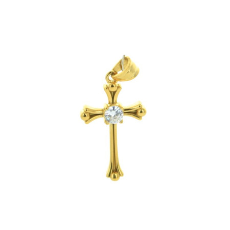 Pendentif Croix avec strass...