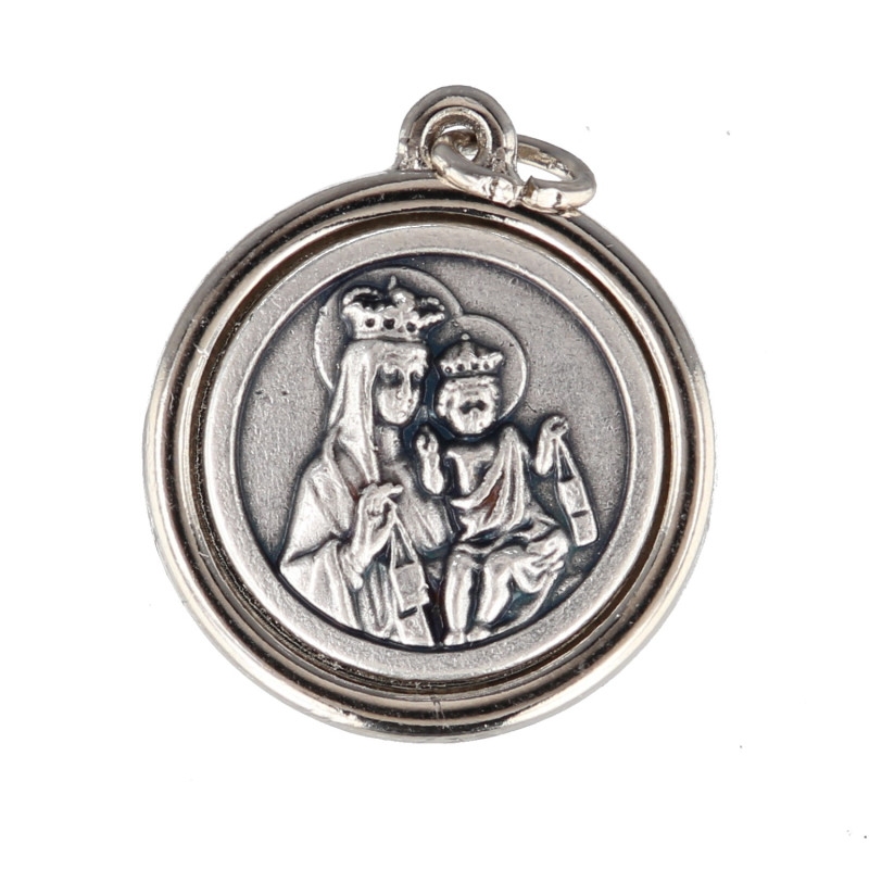Medaglia dello Scapolare e del Sacro Cuore da 15mm