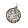 Medaglia dello Scapolare e del Sacro Cuore da 15mm