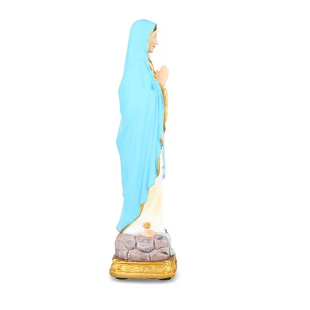 Statua di Nostra Signora di Lourdes Blu di 20 cm