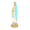 Statua di Nostra Signora di Lourdes Blu di 20 cm