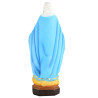Statue de la Vierge Miraculeuse Robe Blanche en résine 40cm