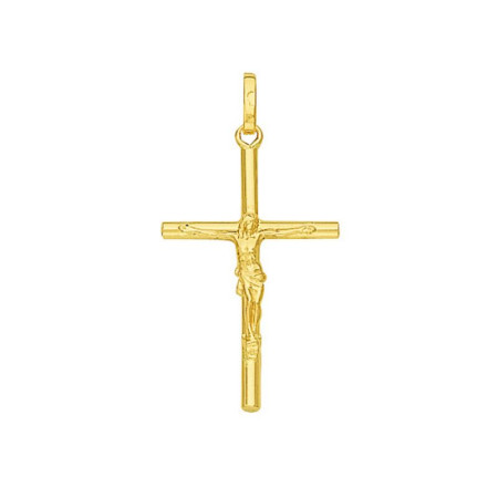 Pendentif Croix fine avec...