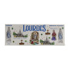 Tablette chocolat au lait 300g et image de Lourdes
