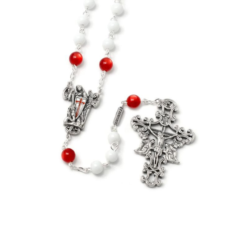 Chapelet De Dévotion à Saint Michel - Neuf Avec étiquettes - Accessoire Religieux