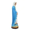 Statua della Vergine Miracolosa bianca 34 cm in resina