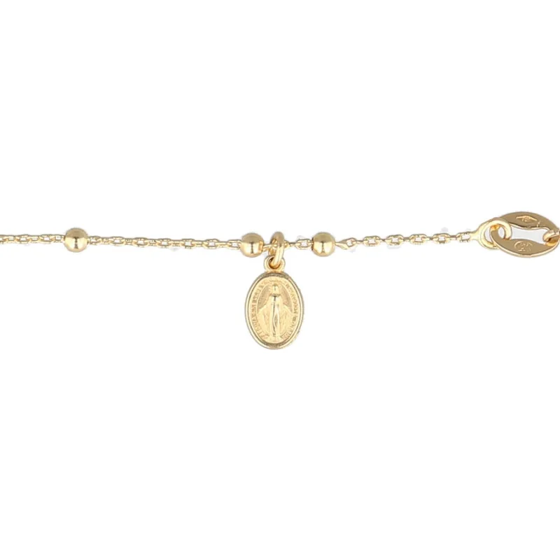 Bracelet Dizainierde la Vierge Miraculeuse en Or 18 carats