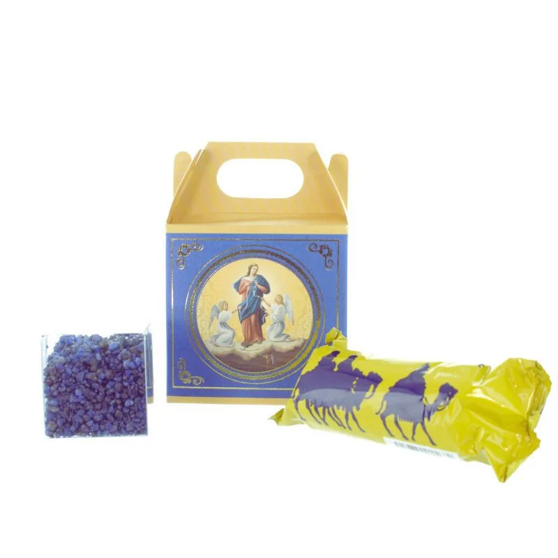 Kit Encens Marie qui défait les noeuds avec charbon