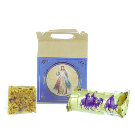 Incense in box with coal...