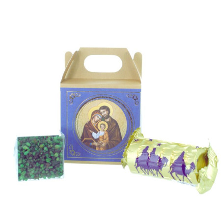 Incense in box with...