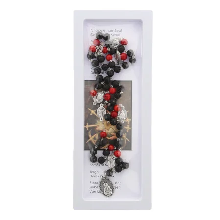 Rosary of the 7 Sorrows of Mary with its box