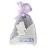Set of 4 Lourdes lavender sachets with angels