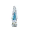 Statue Vierge Marie sur rocher 14cm en résine coloré