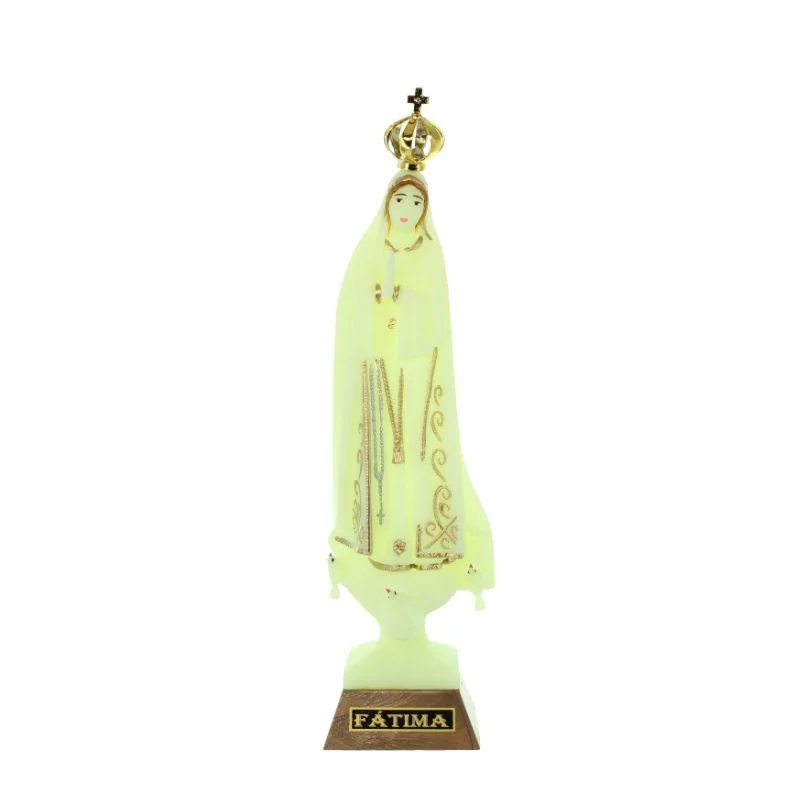 Our Lady of Fatima 20cm luminous statue