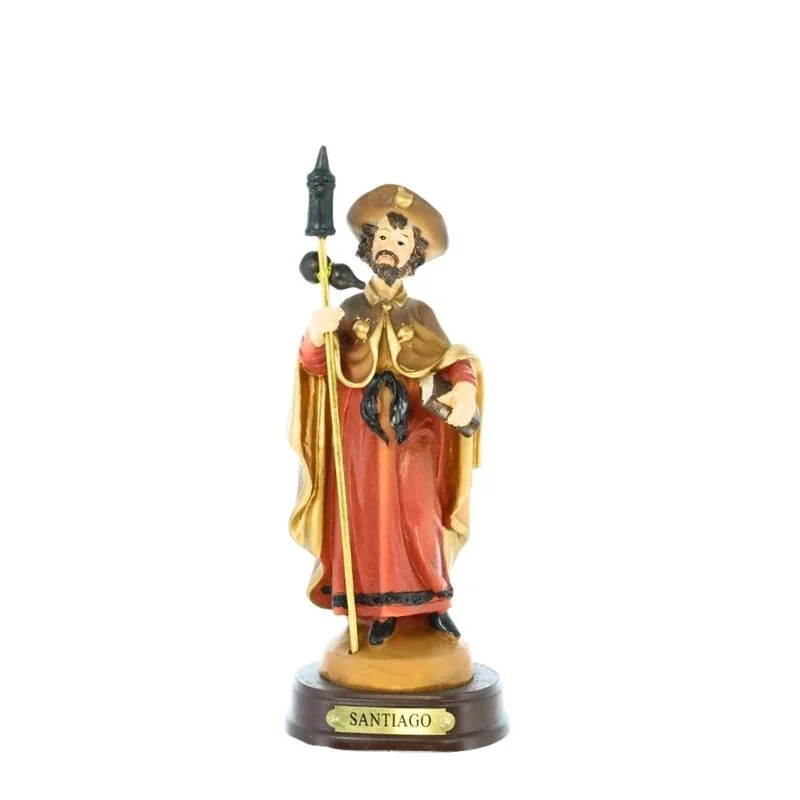 15cm resin statue of Saint James of Compostela