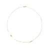 18-carat gold rosary necklace with Miraculous Medal