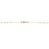 18-carat gold rosary necklace with Miraculous Medal