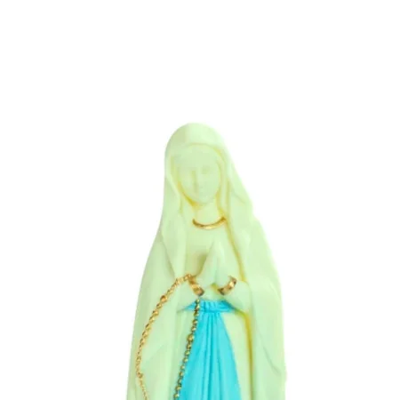 Virgin Mary Luminous Statue in resin 20 cm