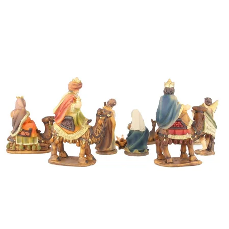 Presepe del deserto 11 personaggi in resina