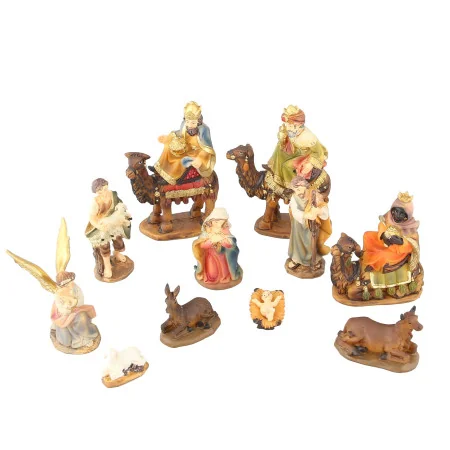 Presepe del deserto 11 personaggi in resina
