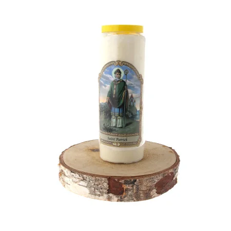 6 Bougies de Neuvaine de Saint Patrick