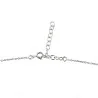 Parure en Argent médaille gravée d'une croix