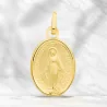 9-carat gold Miraculous Virgin Mary medallion
