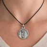Saint James rope Necklace with a prayer