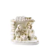 Crèche de la Nativité en résine de 7cm