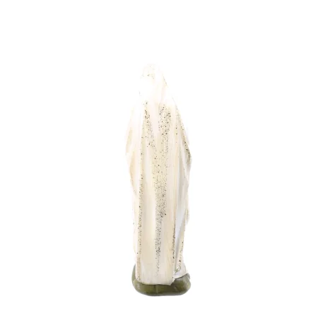 Nostra Signora di Lourdes in glitter 18cm