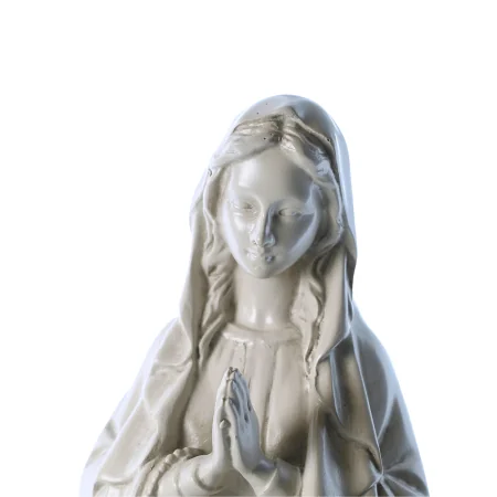 Statue de Notre Dame de Lourdes en résine de 28cm