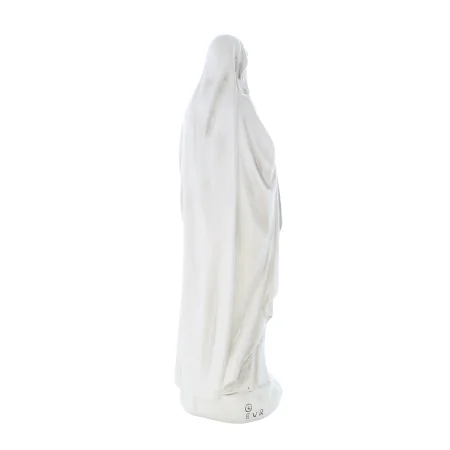 Statue de Notre Dame de Lourdes en résine de 28cm