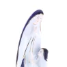 Statua Apparizione di Lourdes in porcellana colorata 17 cm