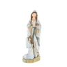 Lourdes Apparition resin statue, antique style 25 cm