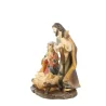 Statue of the Holy Family in resin, classic style