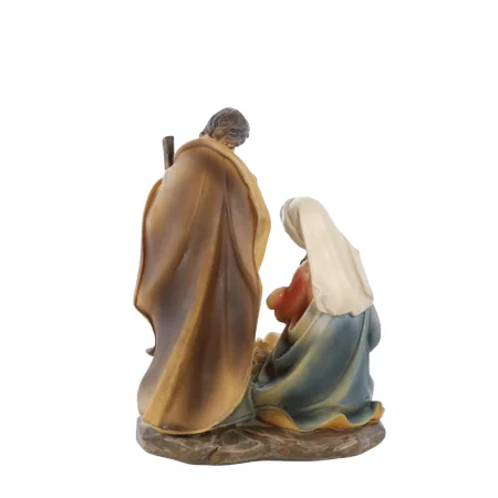 Statue of the Holy Family in resin, classic style