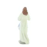 Statue de Jésus Miséricordieux en résine ivolite 21cm