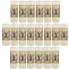 Set of 20 Novena Candles of the 7 Archangels - 17,5cm