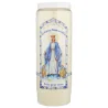 Set di 12 candele Novena della Vergine Miracolosa 17,5 cm