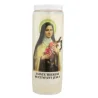 Set of 20 Novena Candles Saint Theresa 17,5 cm