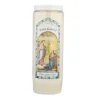3 Bougies de neuvaine Ange Gabriel