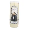 Lot de 3 Bougies de Sainte Rita Neuvaine 17,5 cm